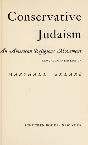 Conservative Judaism