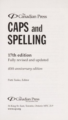 CP caps and spelling