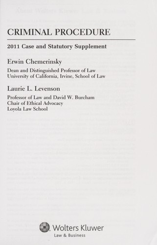 Criminal Procedure