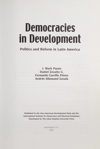 Democracies in Development