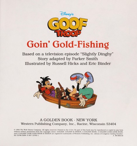 Disney's Goof troop goin' gold fishing