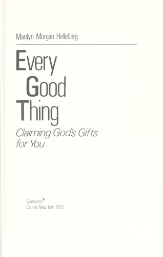 Every good thing