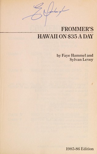 Frommer's Hawaii on $35 a Day