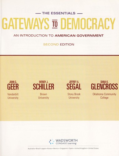 Gateways to Democracy: Essentials Integrated
