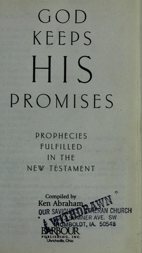 God Keeps His Promises