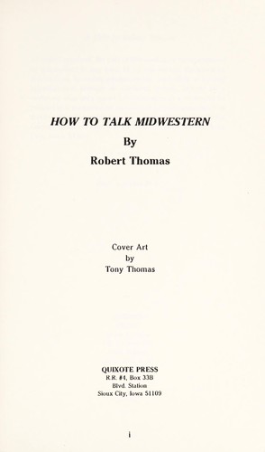 How to talk Midwestern
