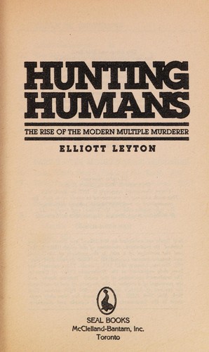 Hunting Humans