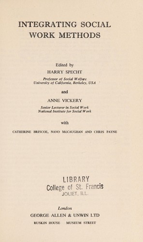 Integrating social work methods