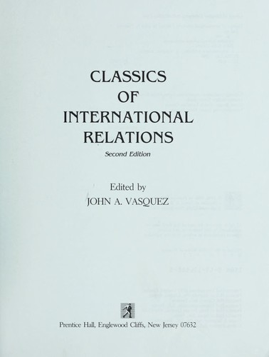 Classics of international relations
