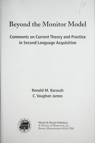 Beyond the monitor model