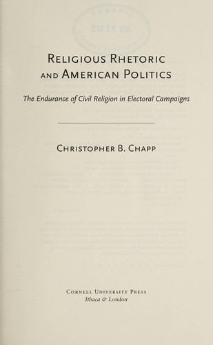Religious Rhetoric and American Politics