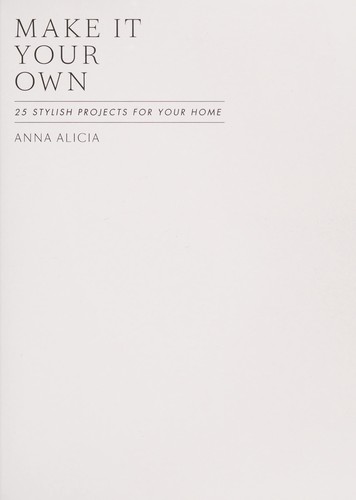 Make it your own