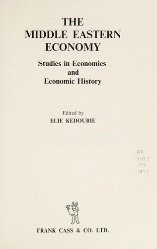 The Middle Eastern economy