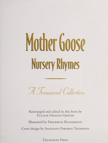 Mother Goose nursery rhymes
