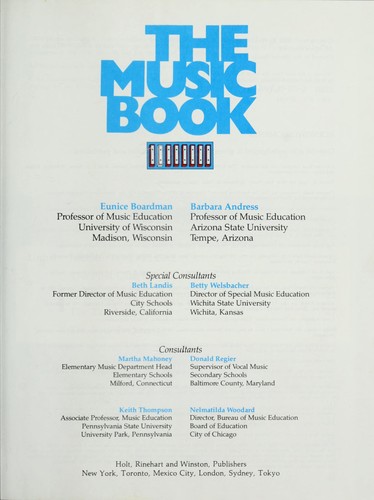 The music book