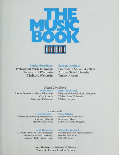 The music book