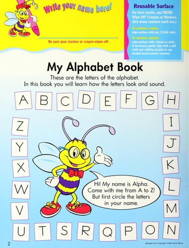 My alphabet book
