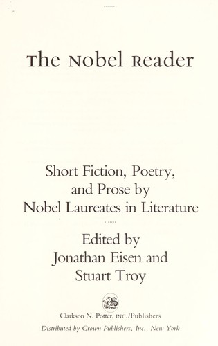 The Nobel reader