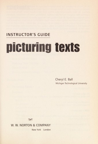 Picturing Texts
