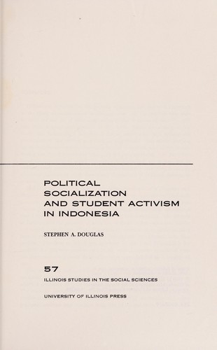 Political socialization and student activism in Indonesia