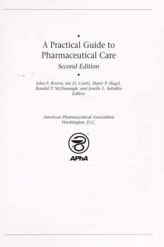 A Practical Guide to Pharmaceutical Care