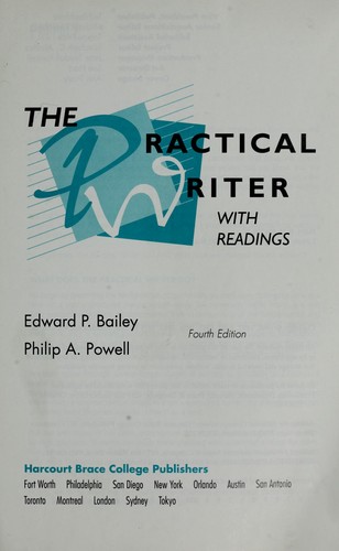 The practical writer with readings