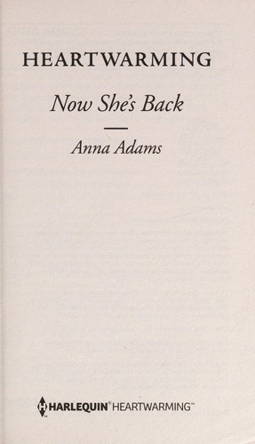 Now She's Back