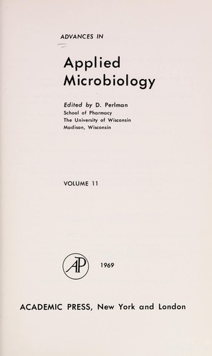 Advances in Applied Microbiology, Vol. 11