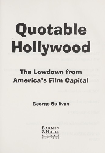 Quotable Hollywood