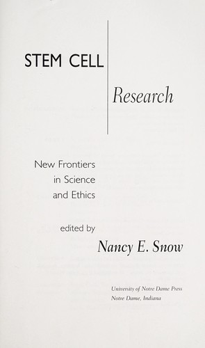 Stem cell research