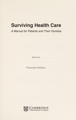 Surviving Health Care