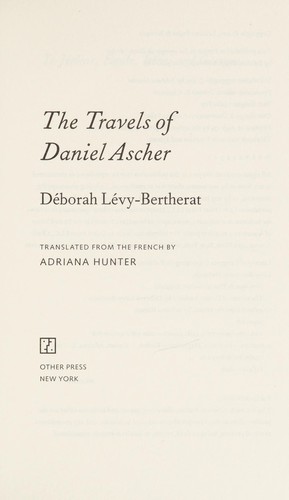 The travels of Daniel Ascher