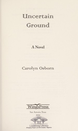 Uncertain Ground