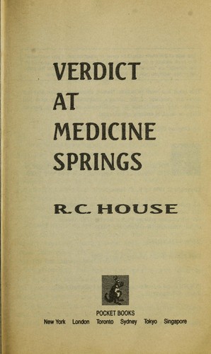Verdict at Medicine Springs
