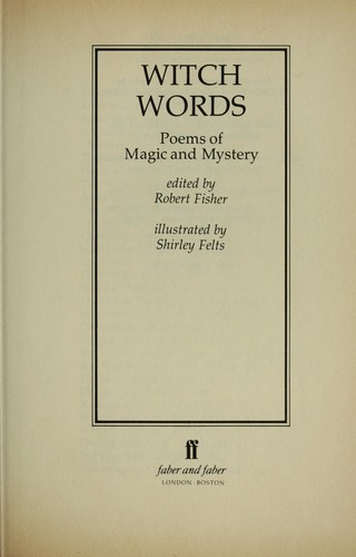 Witch Words: Poems of Magic and Mystery