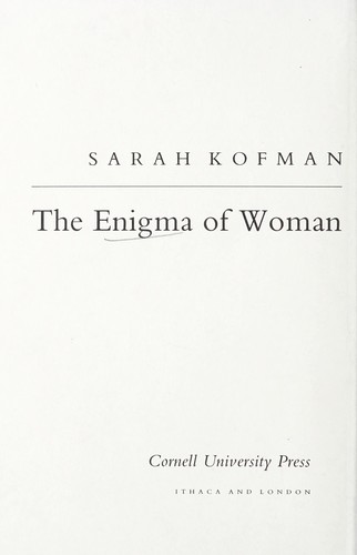 The Enigma of Woman