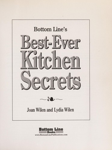 Bottom Line's Best-Ever Kitchen Secrets
