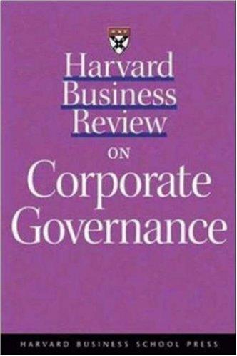 Harvard Business Review on Corporate Strategy