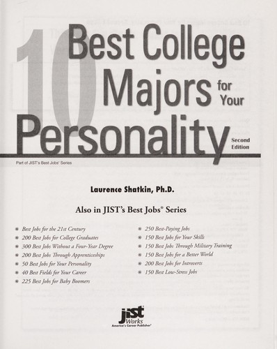 10 Best College Majors for Your Personality