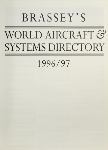 Brassey's World Aircraft & Systems Directory
