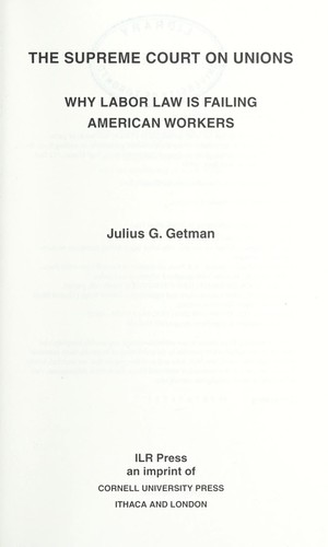 The Supreme Court on Unions