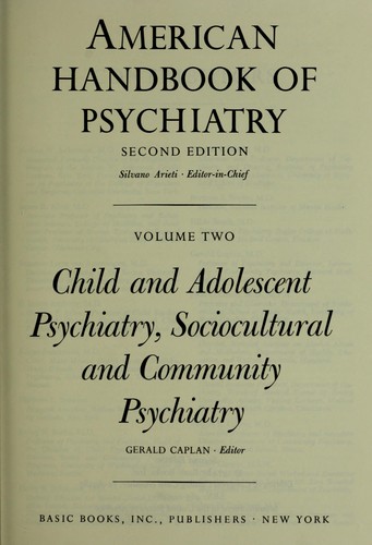 Child and adolescent psychiatry, sociocultural and community psychiatry