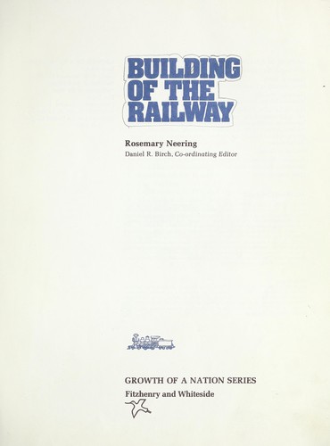 Building of the railway
