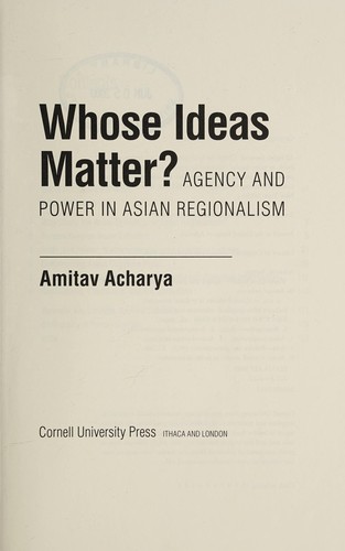 Whose Ideas Matter?