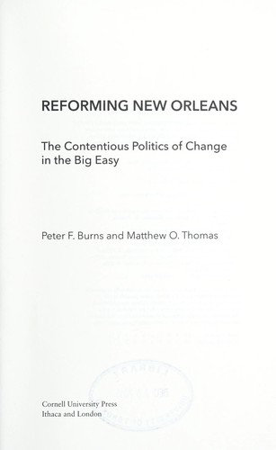 Reforming New Orleans