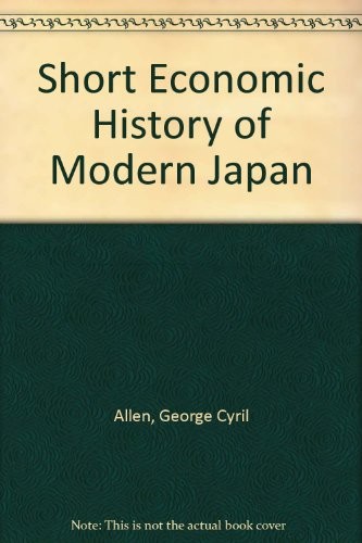 Short Economic History of Modern Japan