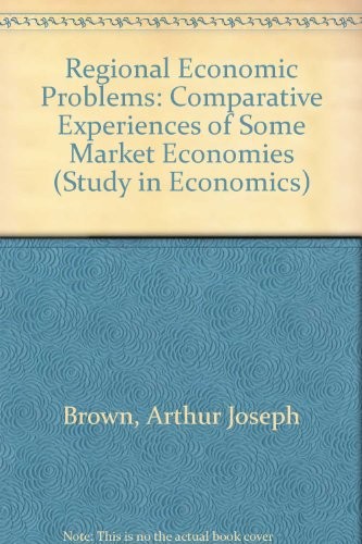 Regional Economic Problems