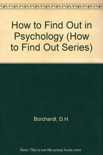 How to Find Out in Psychology