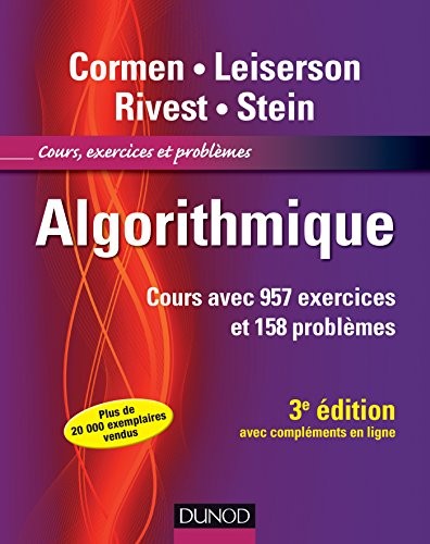 Algorithmique : Cours avec 957 exercices et 158 problèmes