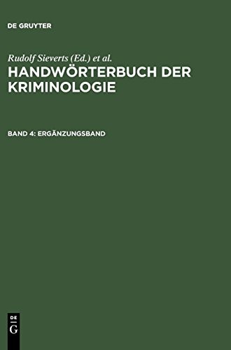 Ergänzungsband (German Edition)